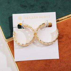 Kendra Scott Natalie Gold Hoop Earrings